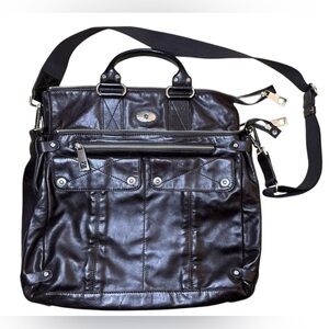 Francesca Biasia Brown Leather Bag